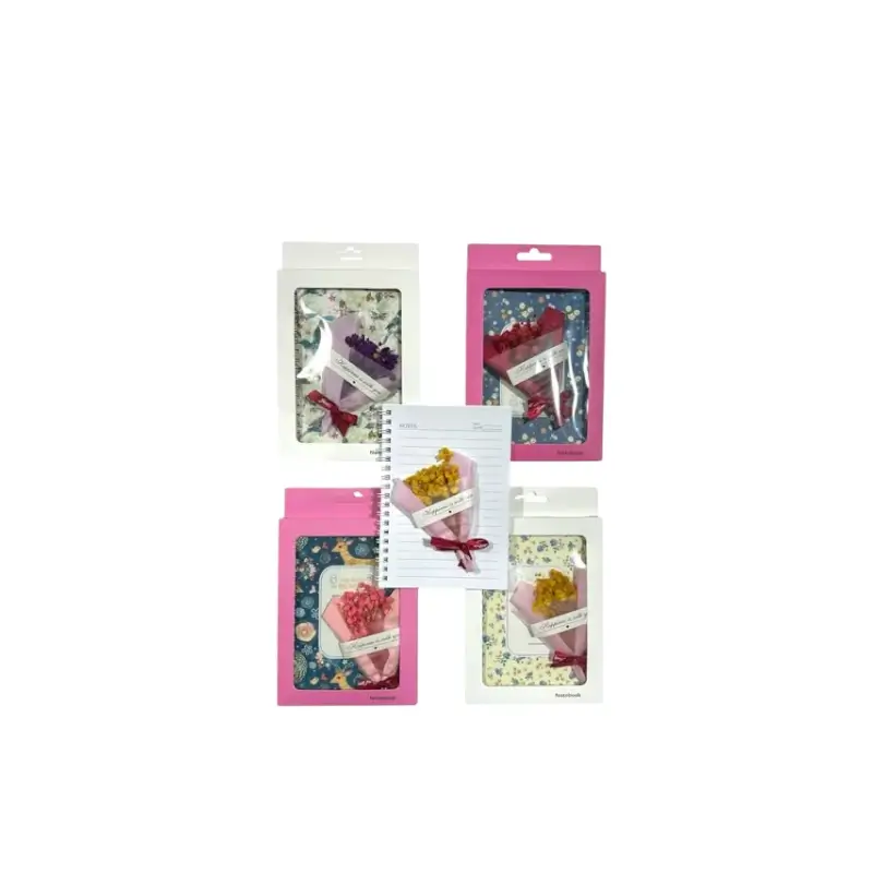 540575482_17960610263971914_5757623310779609213_n.webp دفتر ملاحظات مع ورد طبيعي مجفف - الصورة 1