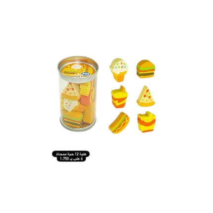 علبة 12 ممحاة