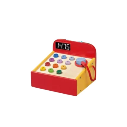 لعبة كاشير خشب تعليمي