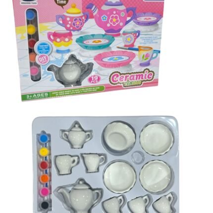 طقم سيراميك تلوين  19 قطعة