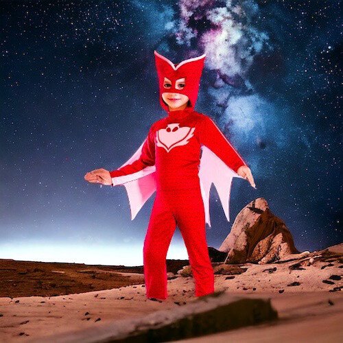 product_01709387450_thumb.jpg زي بي جي ماسك احمر - الصورة 1