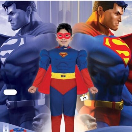 زي سوبر مان عضلات