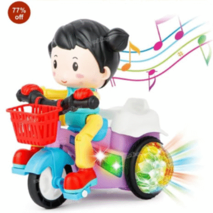 لعبة دراجة باتري صوت وحركه