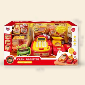 كاشير مع مطعم برجر