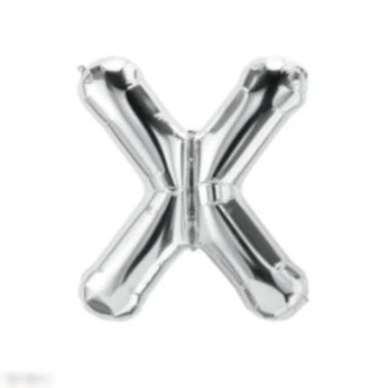 Helium Balloon Letter X