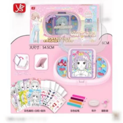 مجموعة تلوين و رسم و مكياج