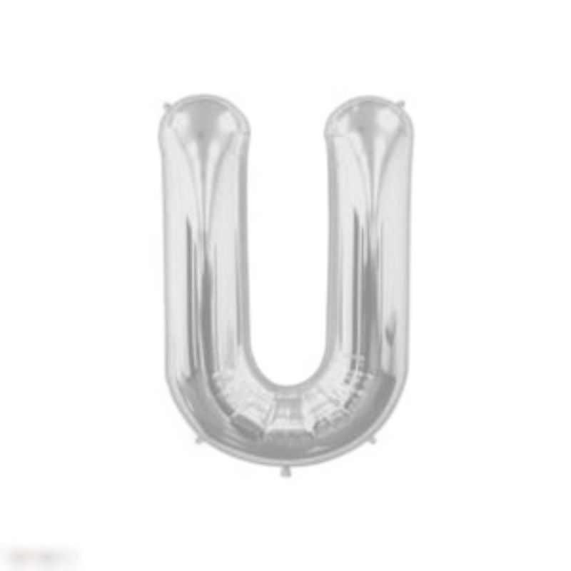 13-19-1.webp Helium Balloon Letter U - الصورة 1