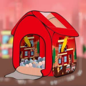 خيمة الاطفاء مع 100كرة