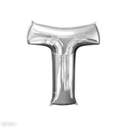 Helium Balloon Letter T