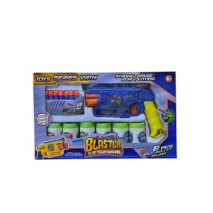 مسدس طلقات فلين مع الأهداف