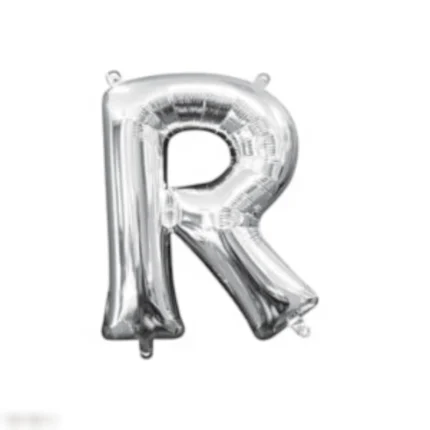 Helium Balloon Letter R