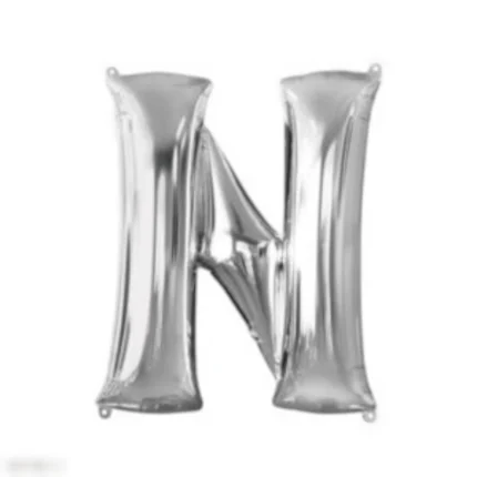 Helium Balloon Letter N