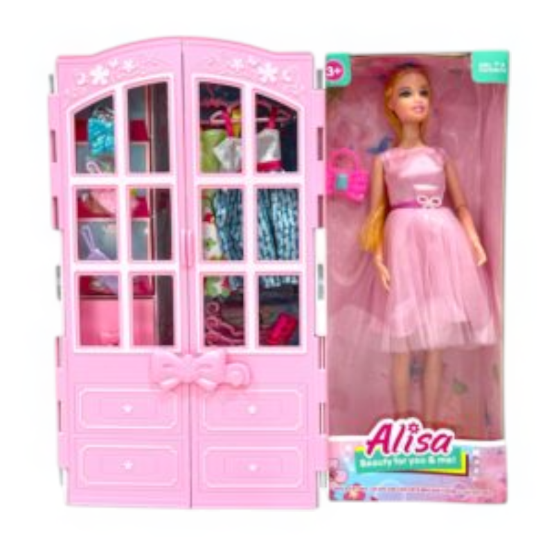 21-12-1.webp دمية مع خزانة ملابس - الصورة 1