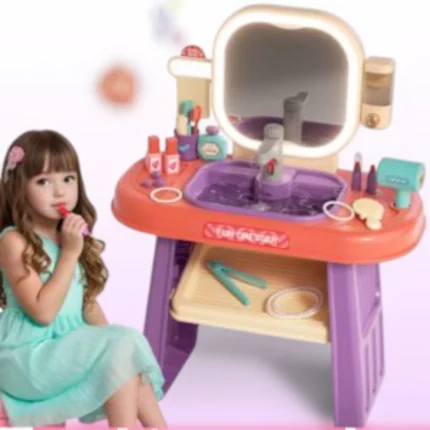 تسريحة صالون التجميل العجيب مع مقعد