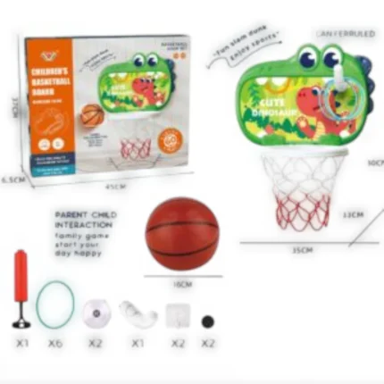 كرة سلة مع حلقات